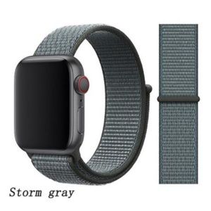 apple storm gray sport loop
